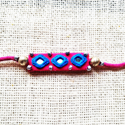 Pink Rakhi Band