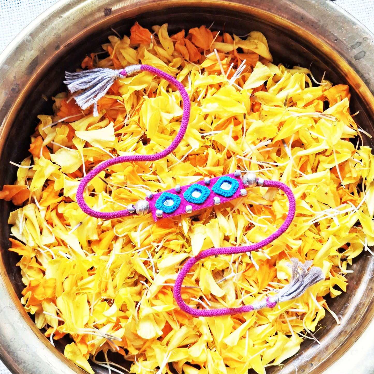 Pink Rakhi Band