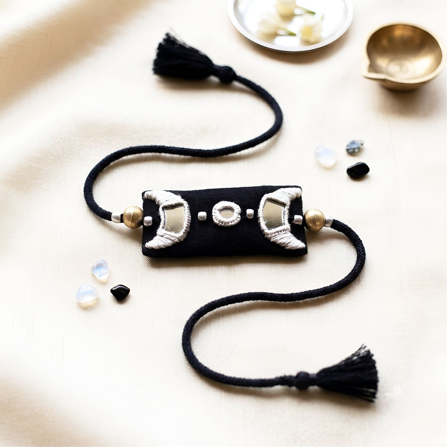 Triple Moon Rakhi Band