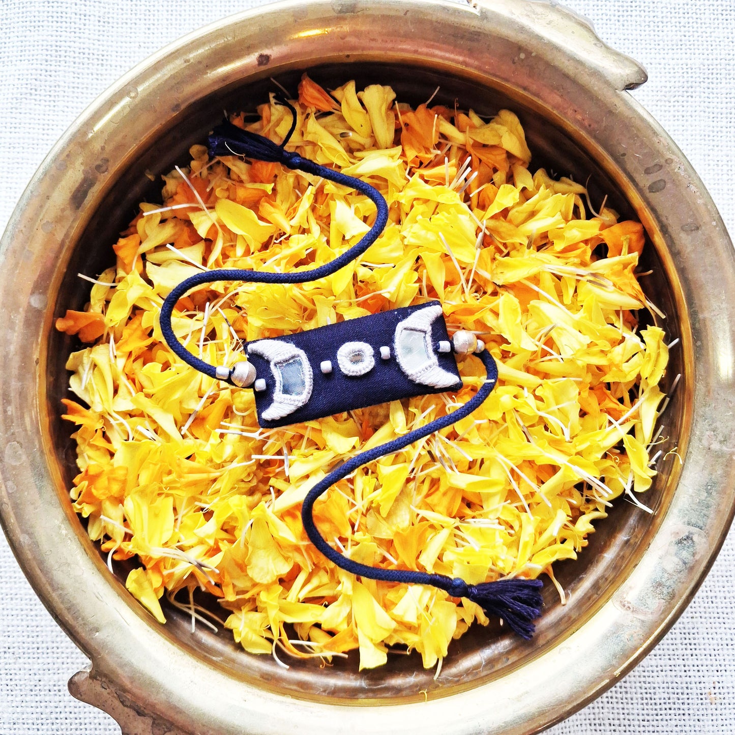 Triple Moon Rakhi Band