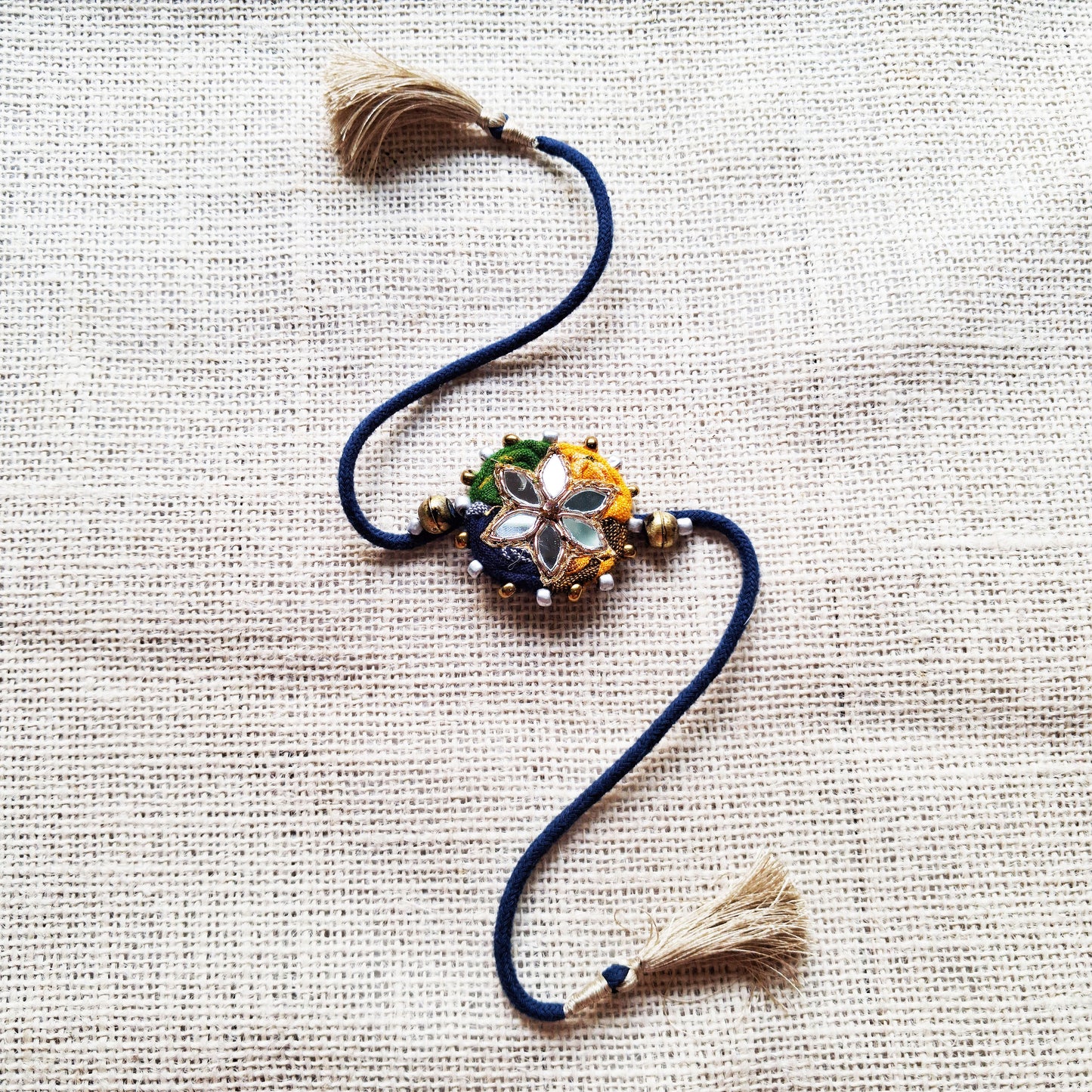 Four Color Ikat Rakhi