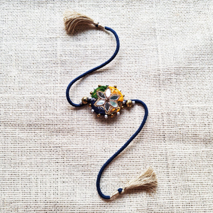 Four Color Ikat Rakhi