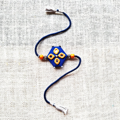 Blue Hexa Rakhi