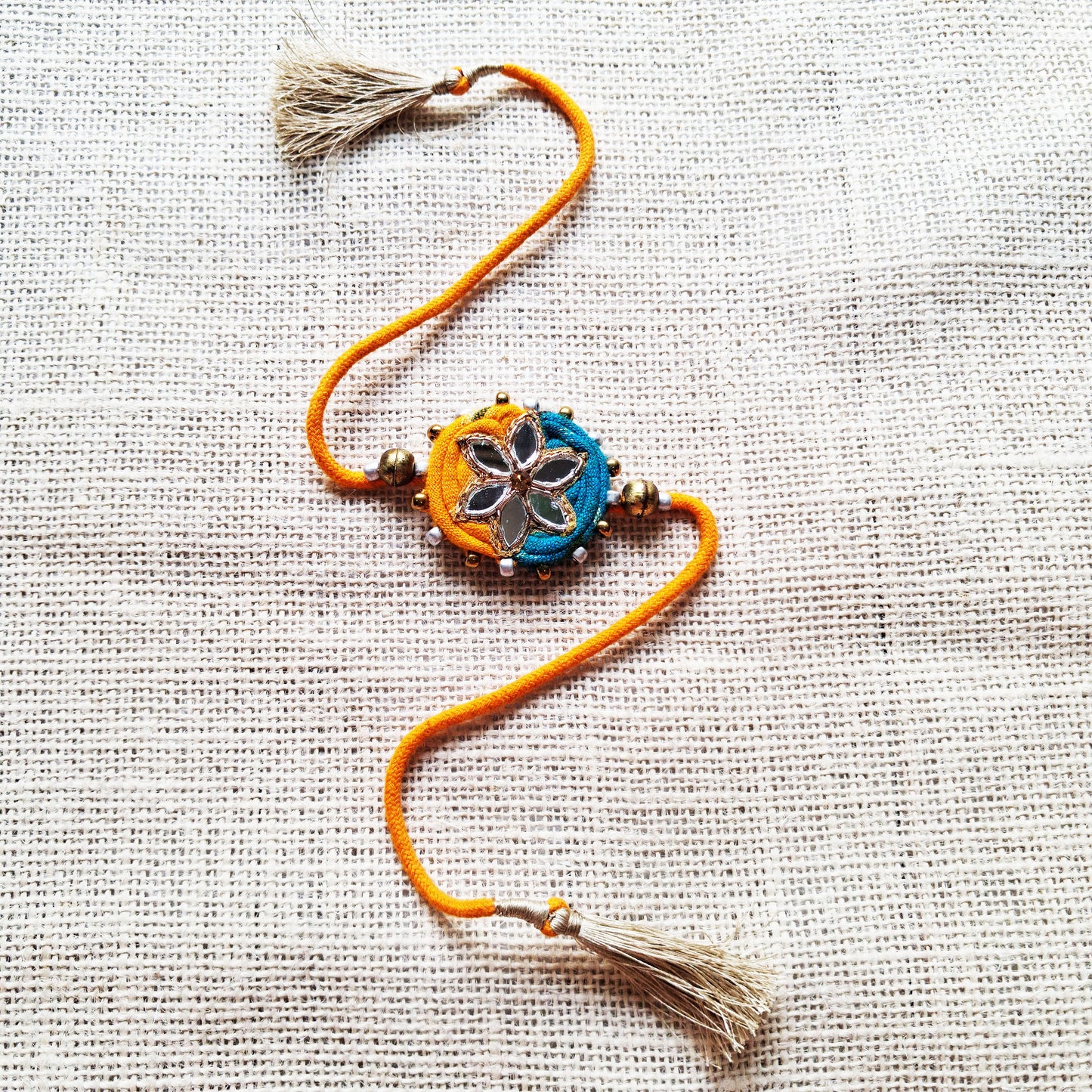Contrast Ikat Rakhi