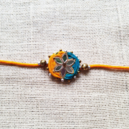 Contrast Ikat Rakhi