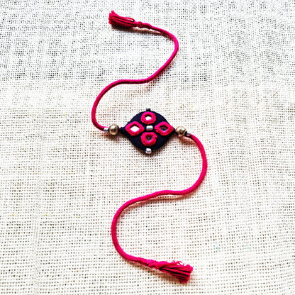 Indigo Mirror Rakhi