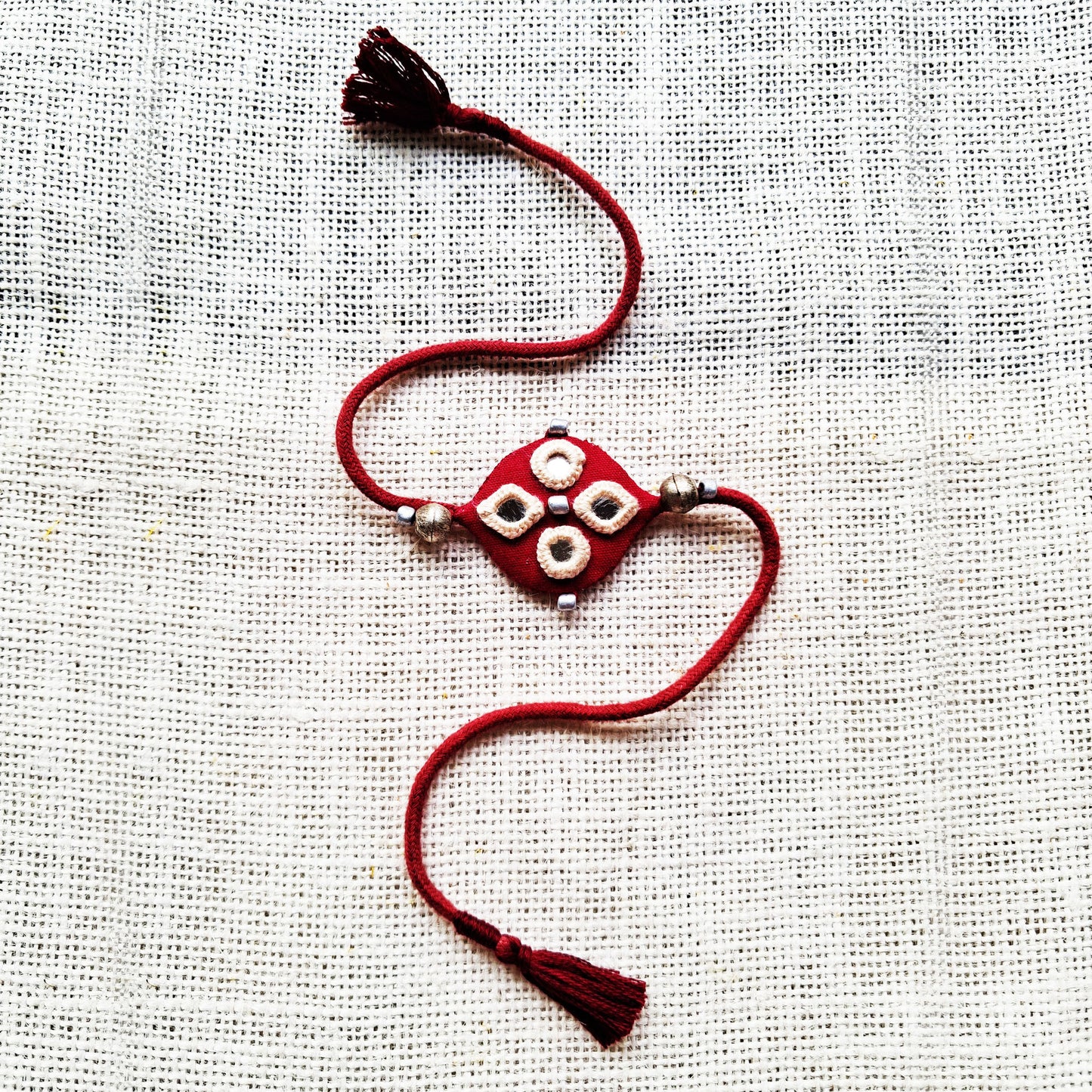Earthy Mirror Rakhi