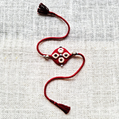 Earthy Mirror Rakhi