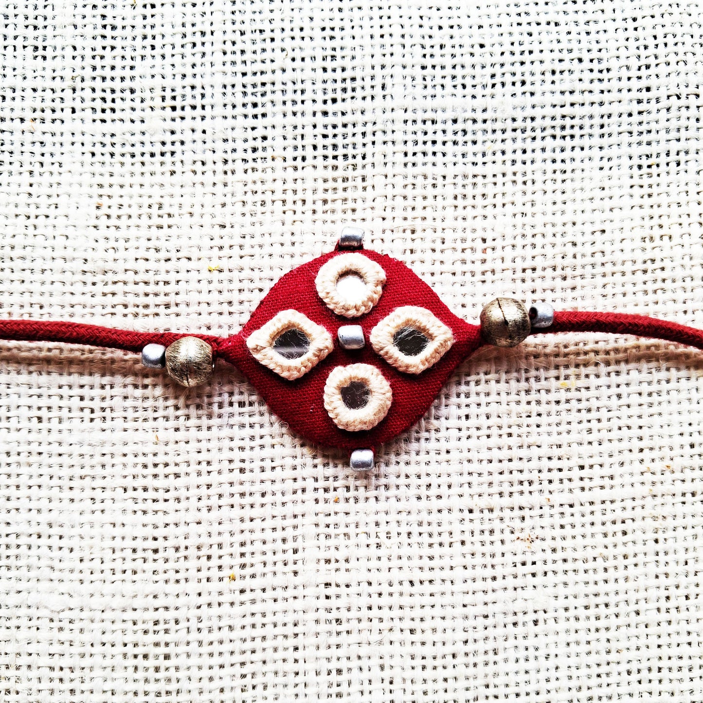 Earthy Mirror Rakhi