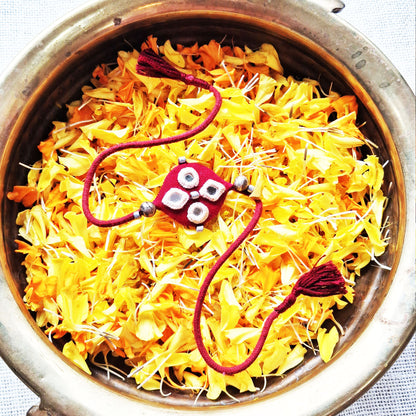 Earthy Mirror Rakhi