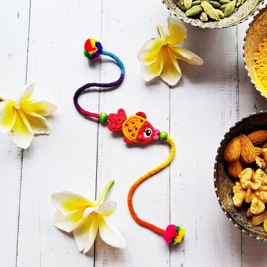Orange Fish Rakhi
