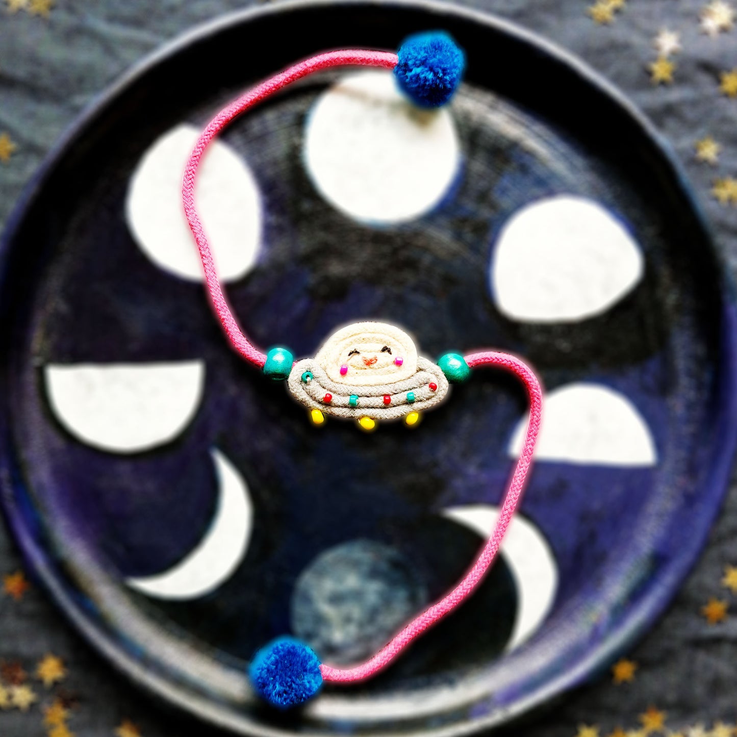 Cute Spaceship Rakhi