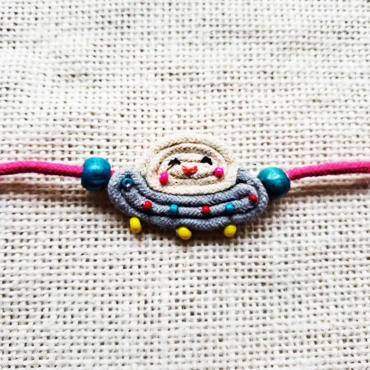 Cute Spaceship Rakhi
