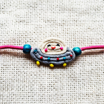 Cute Spaceship Rakhi