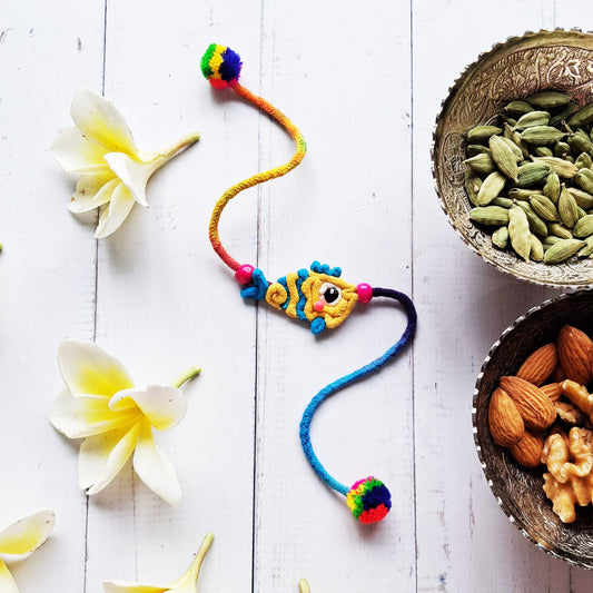 Yellow Fish Rakhi