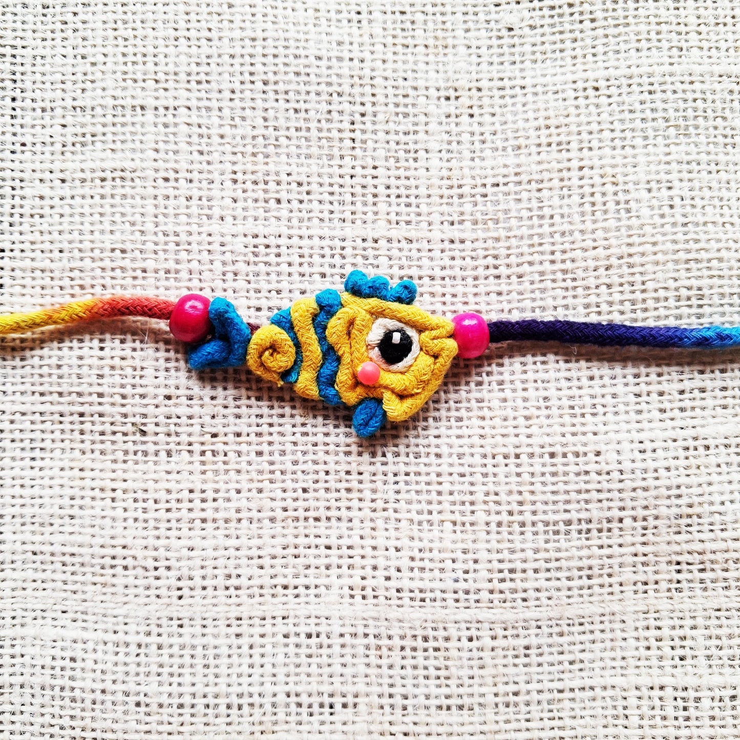 Yellow Fish Rakhi
