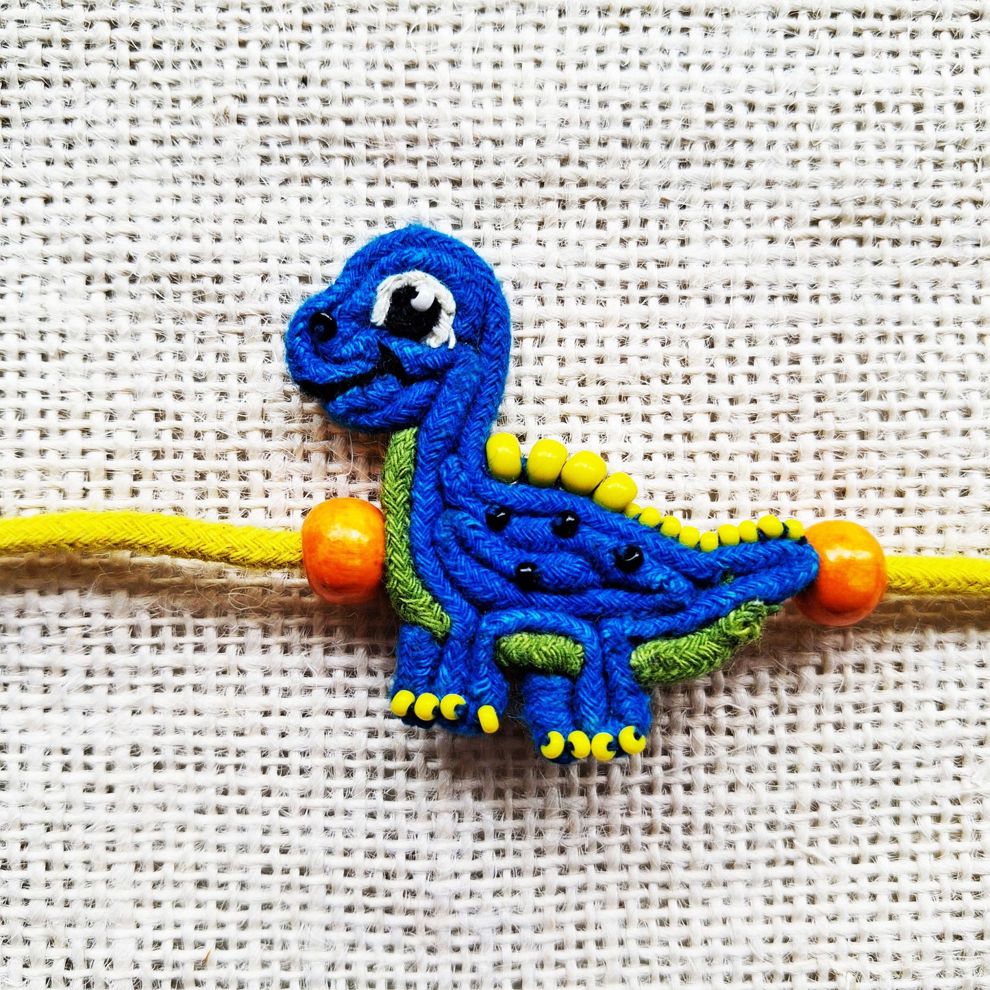 Blue Dino Rakhi