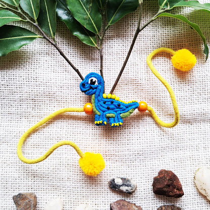 Blue Dino Rakhi