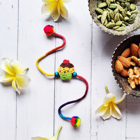 Cupcake Rakhi