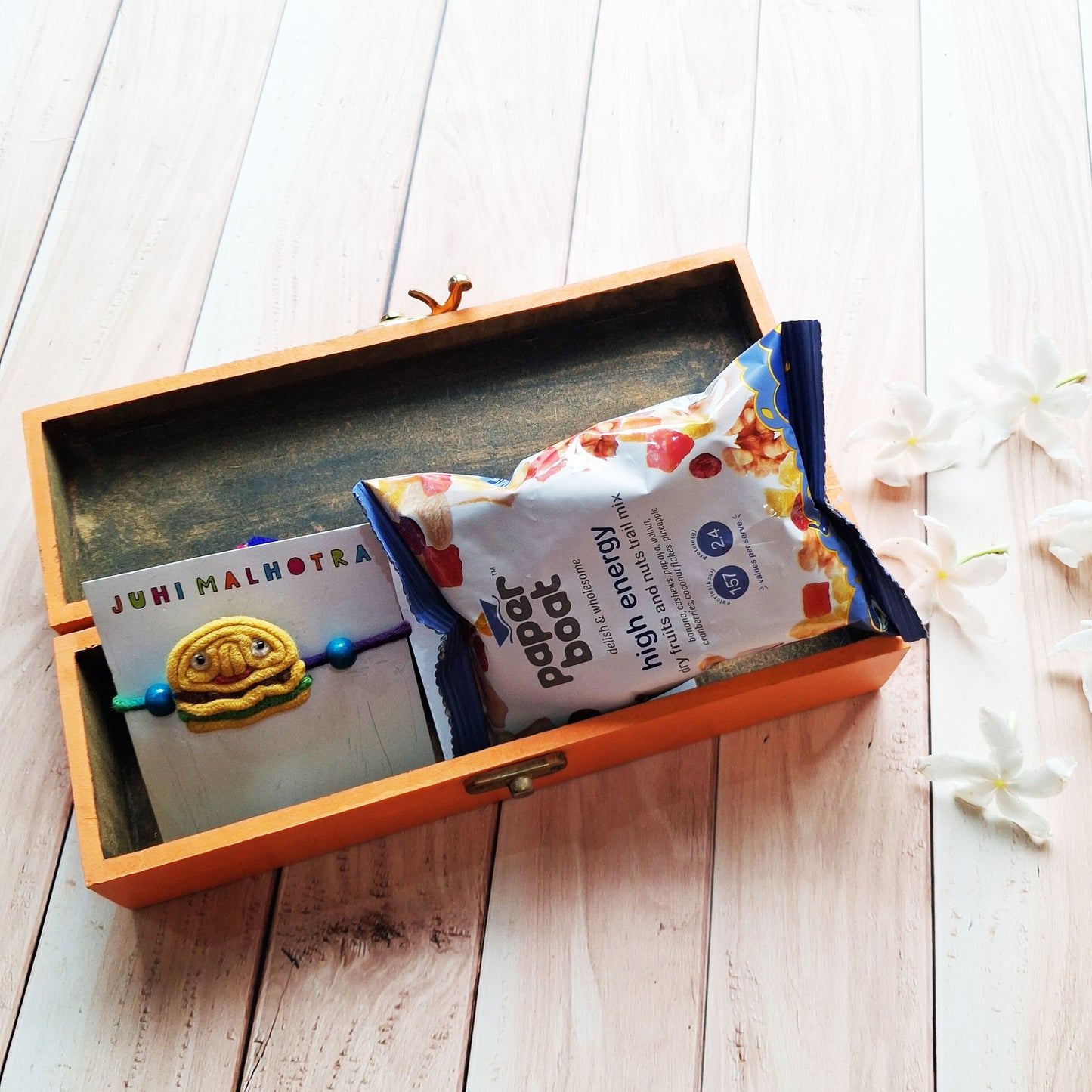 Burger Rakhi Hamper