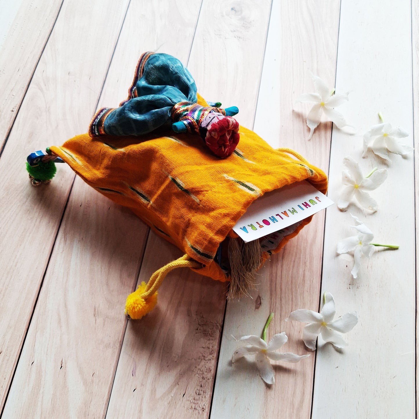 Yellow Puppet Hamper