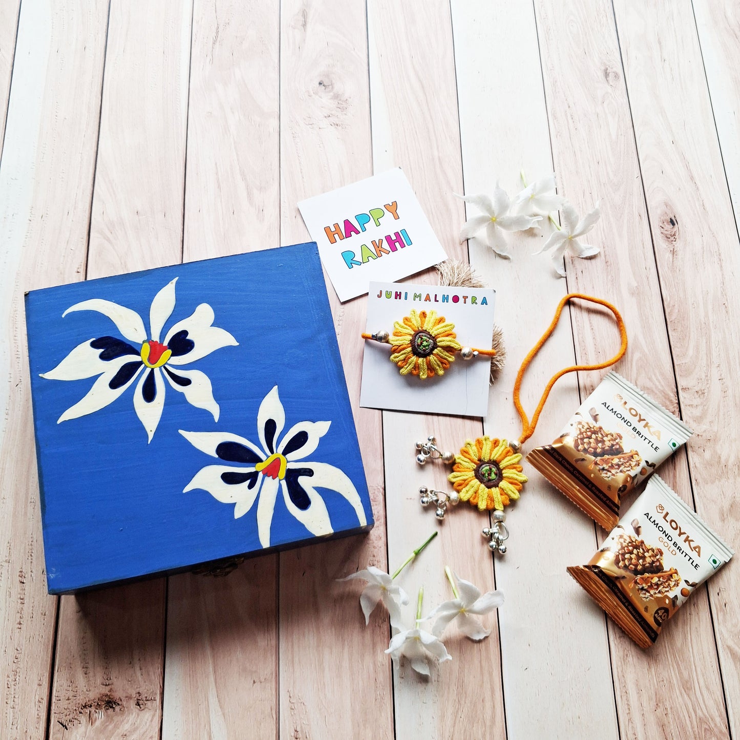 Floral Rakhi Hamper