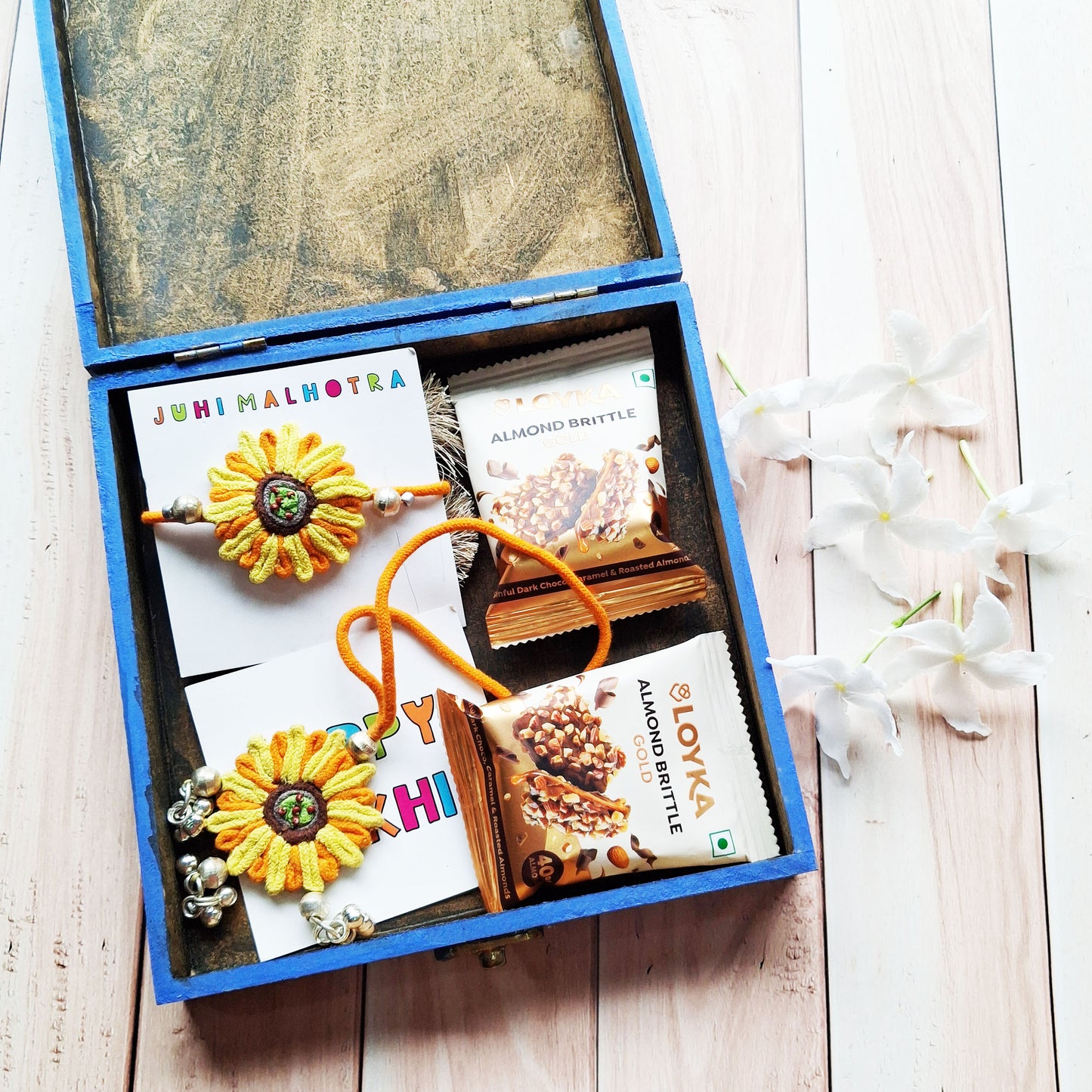 Floral Rakhi Hamper
