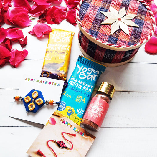Blue Healthy Hamper