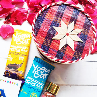 Blue Healthy Hamper