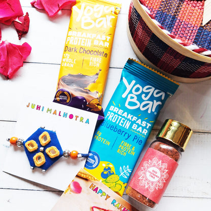 Blue Healthy Hamper