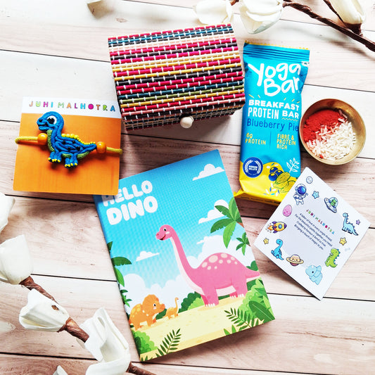 Blue Dino Mini Hamper