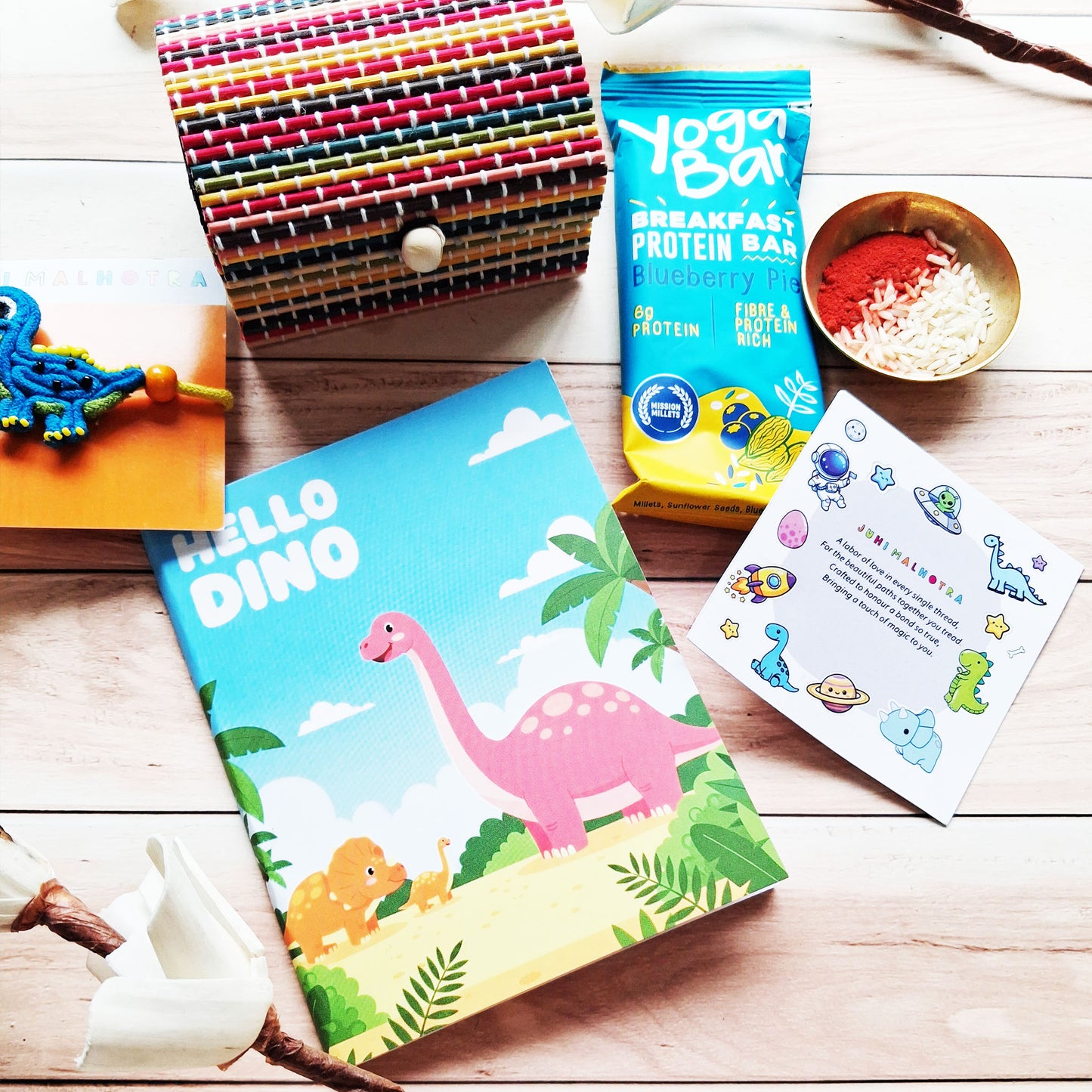 Blue Dino Mini Hamper