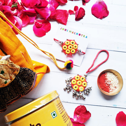 Mustard Love Hamper for Bhaiya Bhabhi