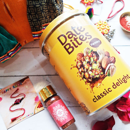 Mustard Love Hamper for Bhaiya Bhabhi