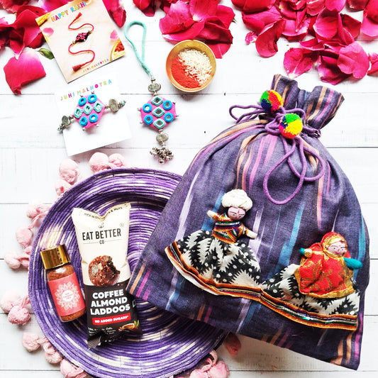 Purple Love Hamper for Bhaiya Bhabhi