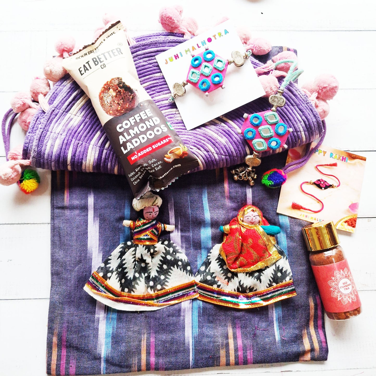 Purple Love Hamper for Bhaiya Bhabhi