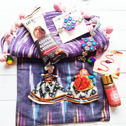 Purple Love Hamper for Bhaiya Bhabhi