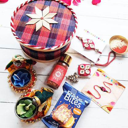 Box of Love Hamper for Bhaiya Bhabhi