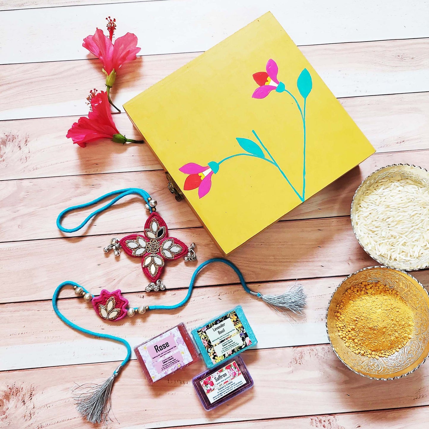 Yellow Lotus Box of goodies