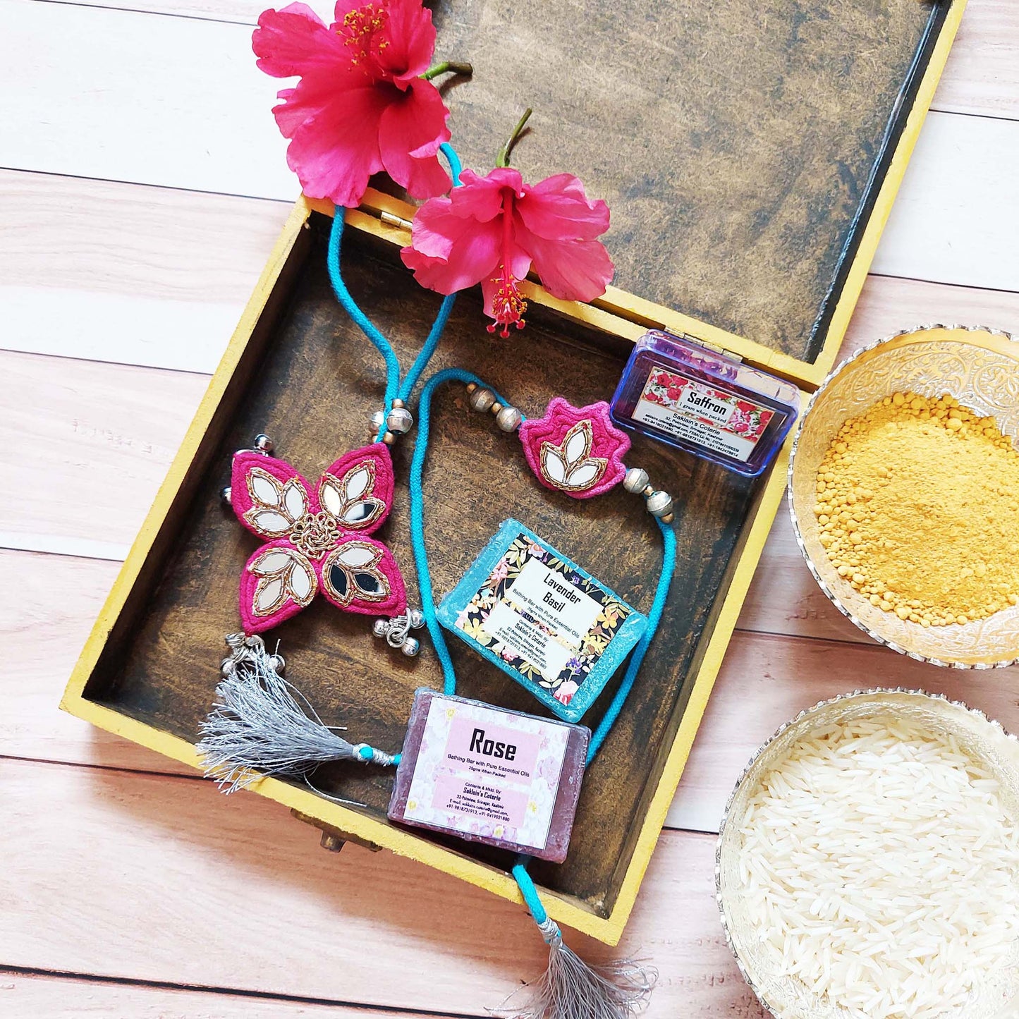 Yellow Lotus Box of goodies