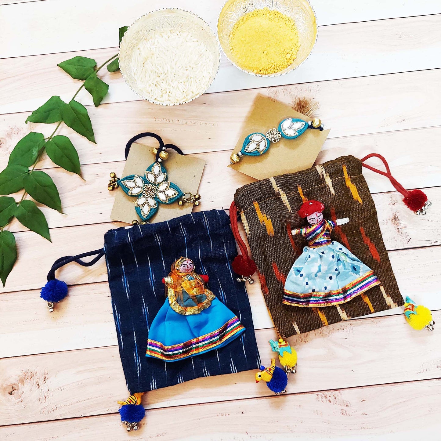 Rakhi Lumba Potli hamper
