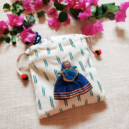 Indigo White Potli Hamper
