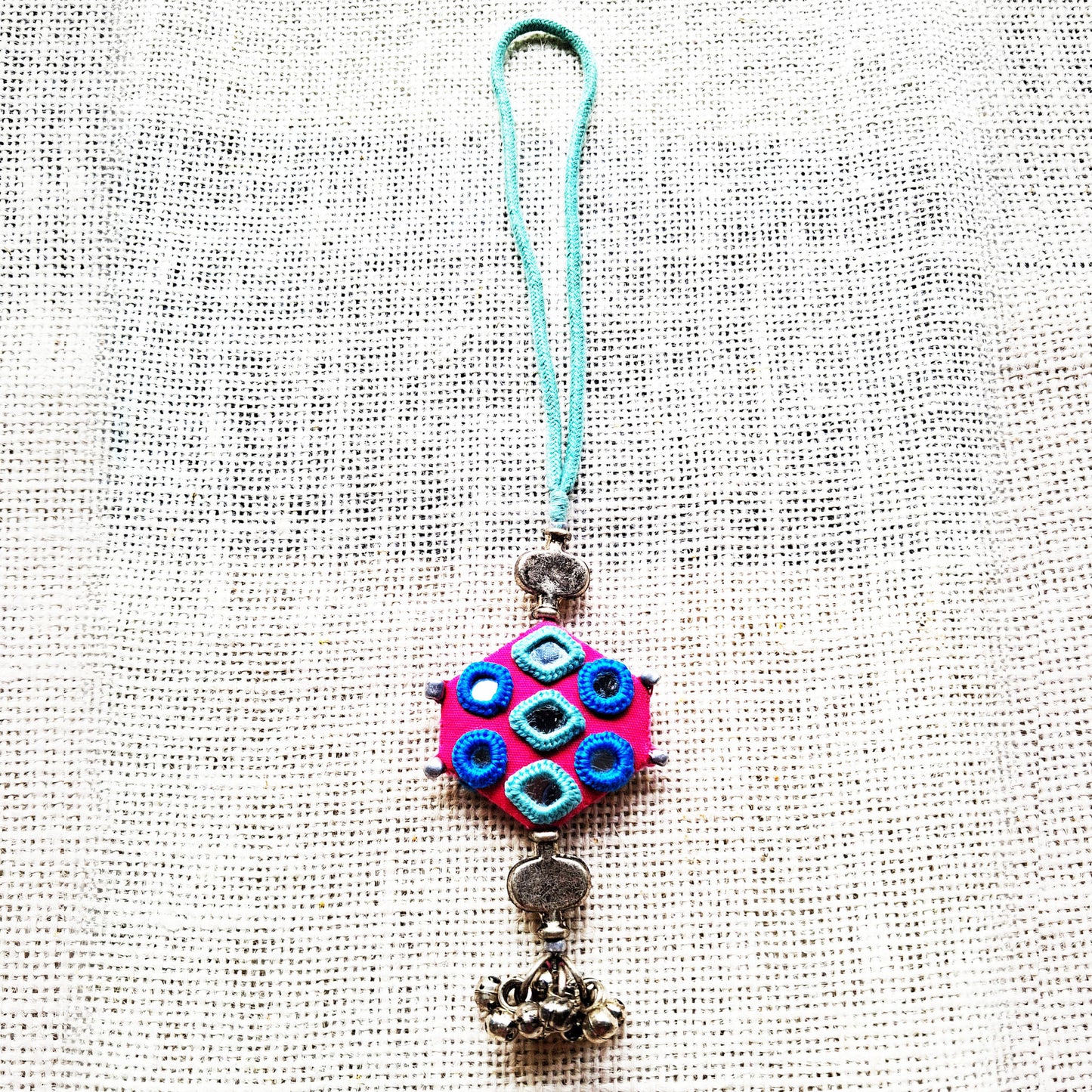 Teal Shaded Rakhi Lumba Set