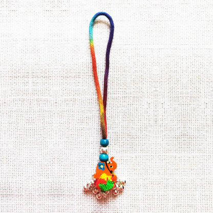 Multicolor Elephant Rakhi Lumba set