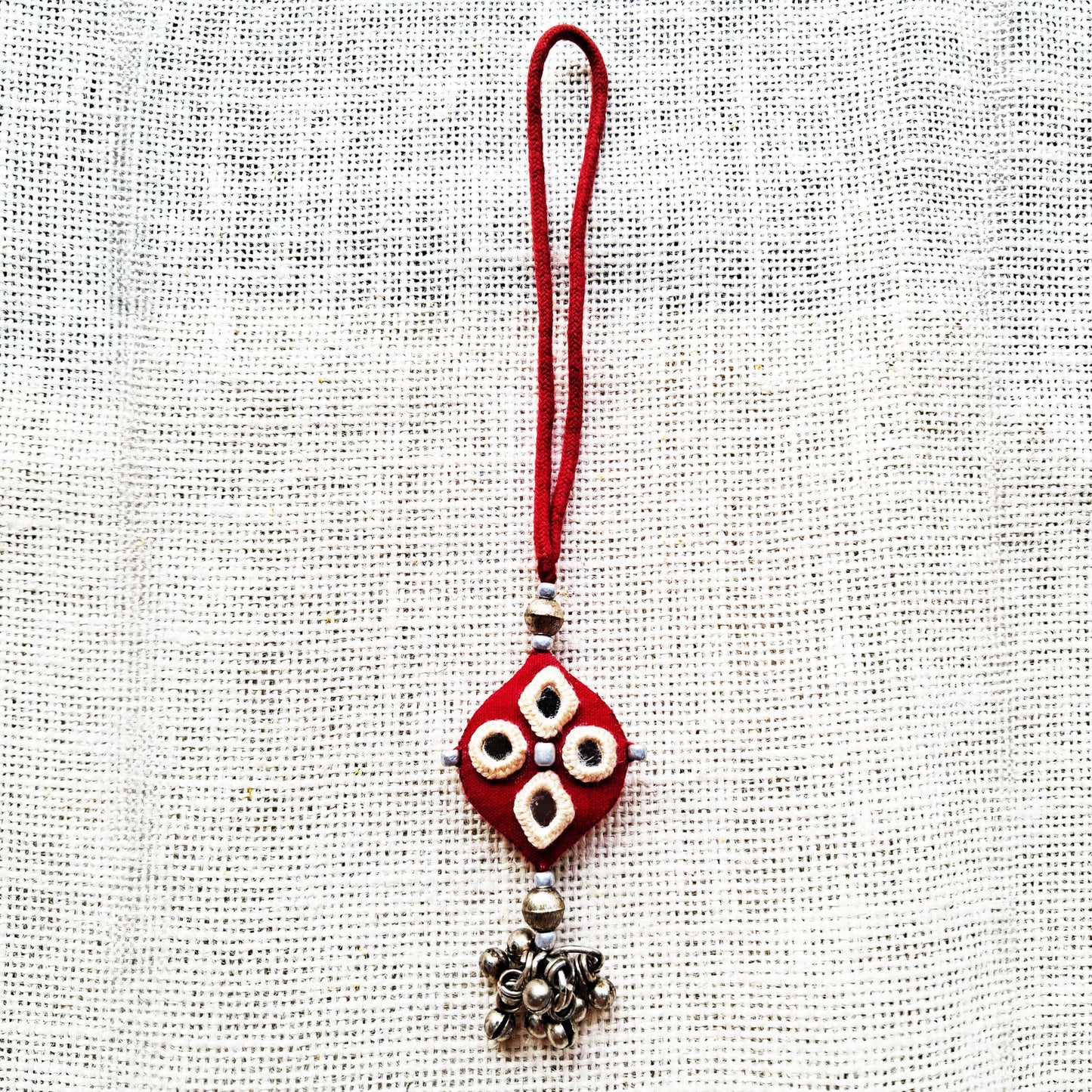 Earthy Mirror Rakhi Lumba Set