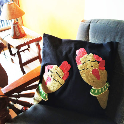 Ethnic Mudra Cushion Cover