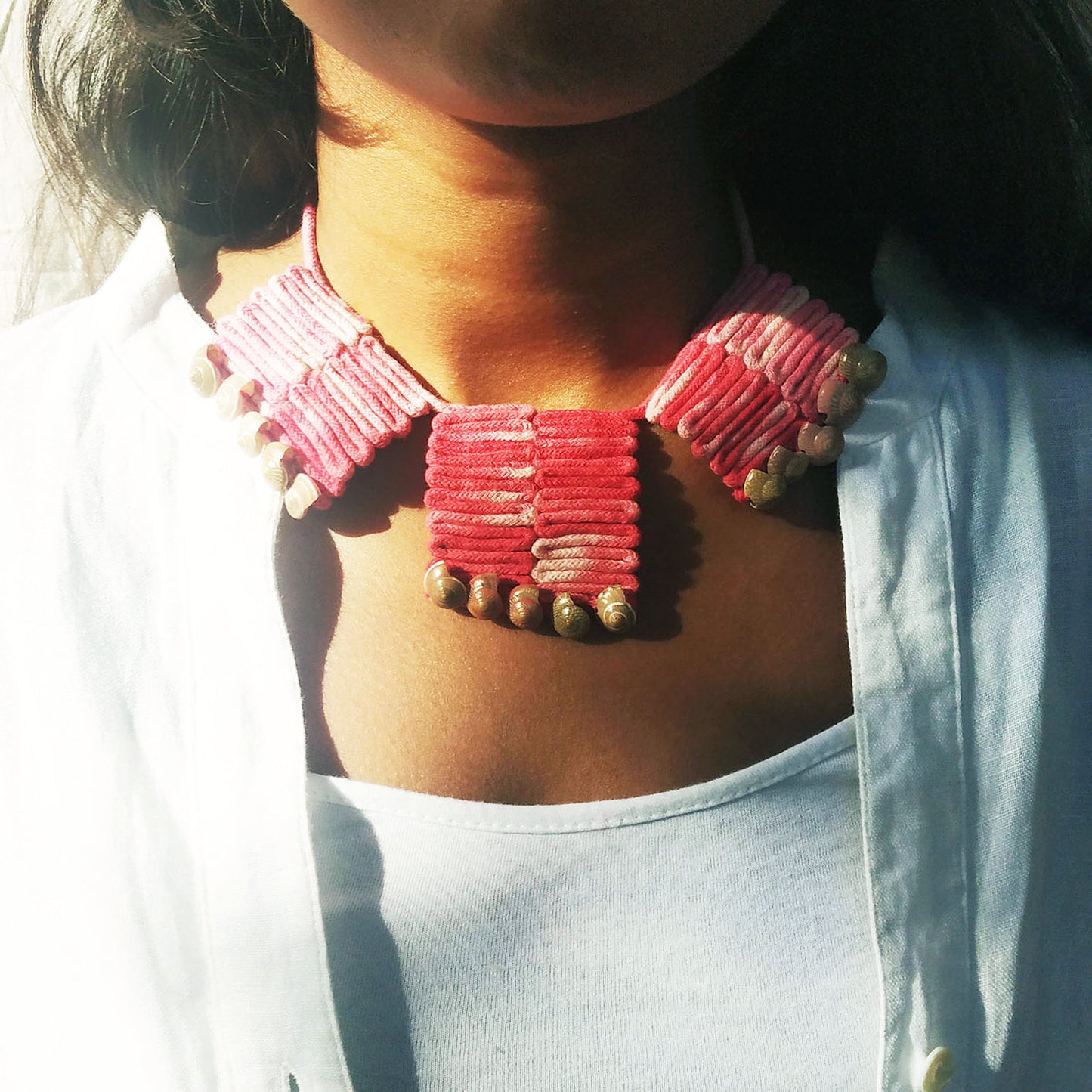 Candy Seashell Choker