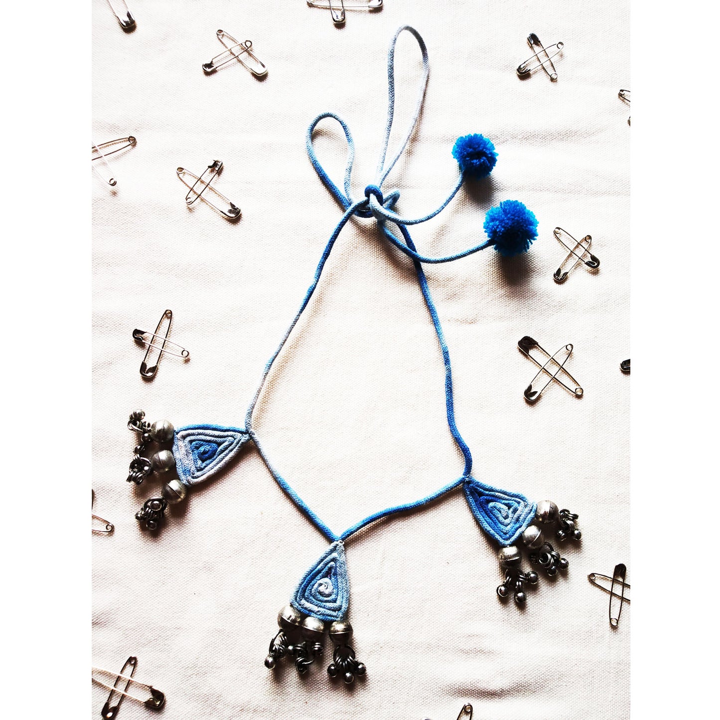 Blue Beaded Necklace