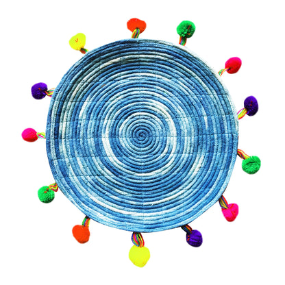 Shaded Blue Trivet