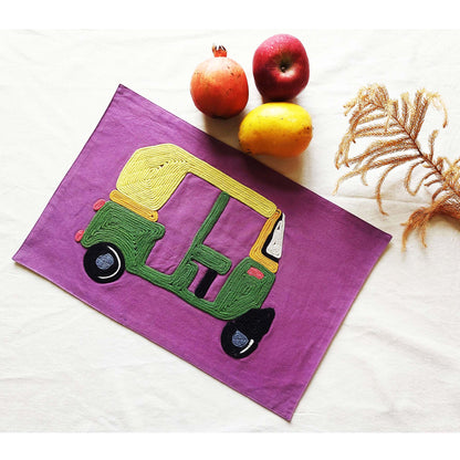 Purple Auto Placemat